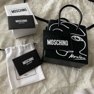 Moschino handbag and cardholder
